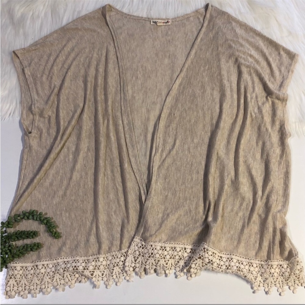 S.O.R.A.D Open a Front Cardigan | Size Medium